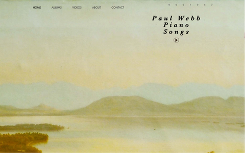 Paul Webb Piano Songs