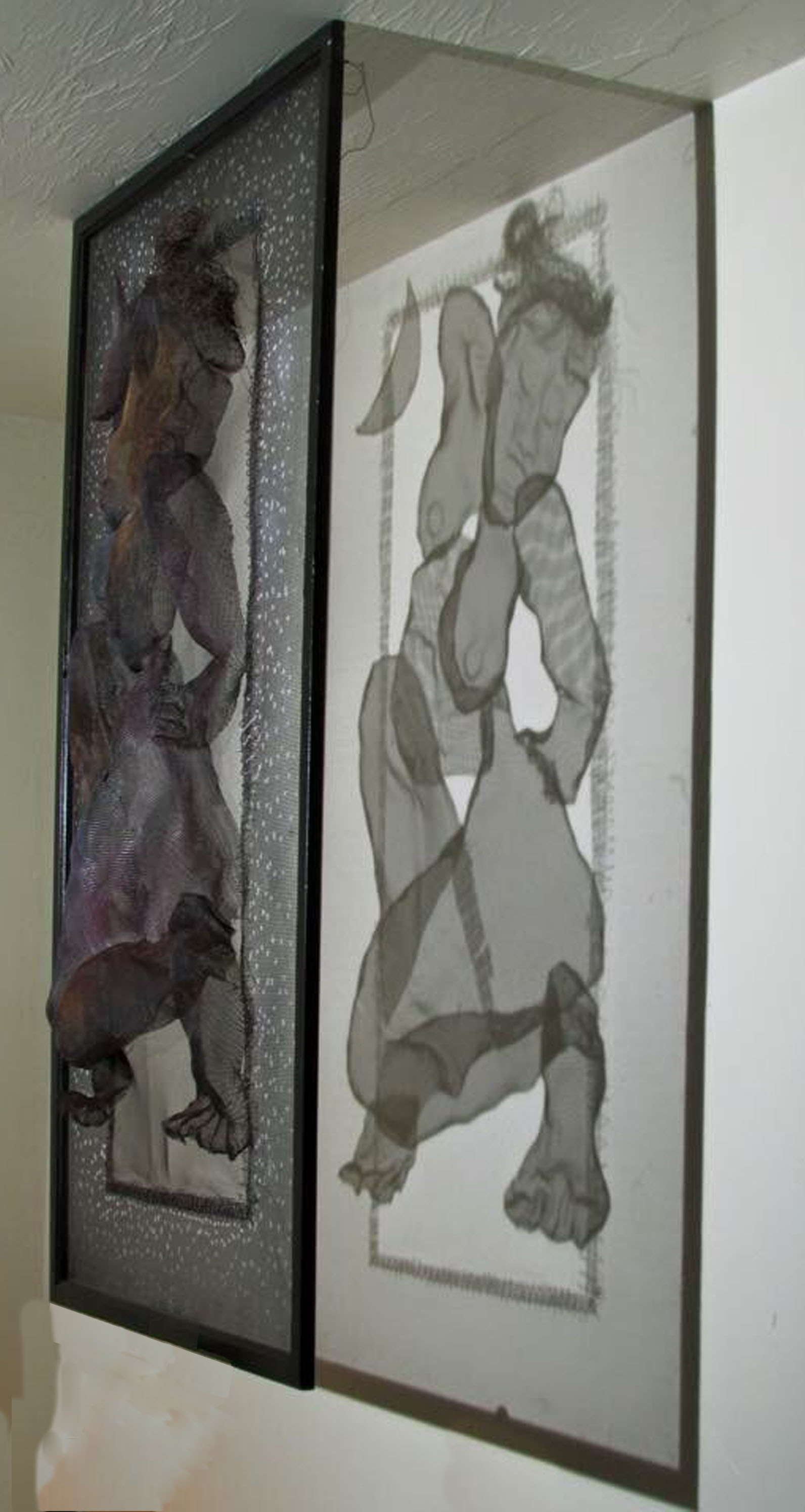 wire mesh art architecture
