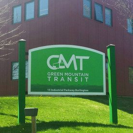 GMT - Green Mountain Transit Sign