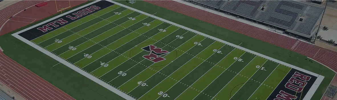 Football Field Banner