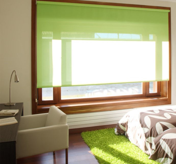 persiana enrollable black out colores