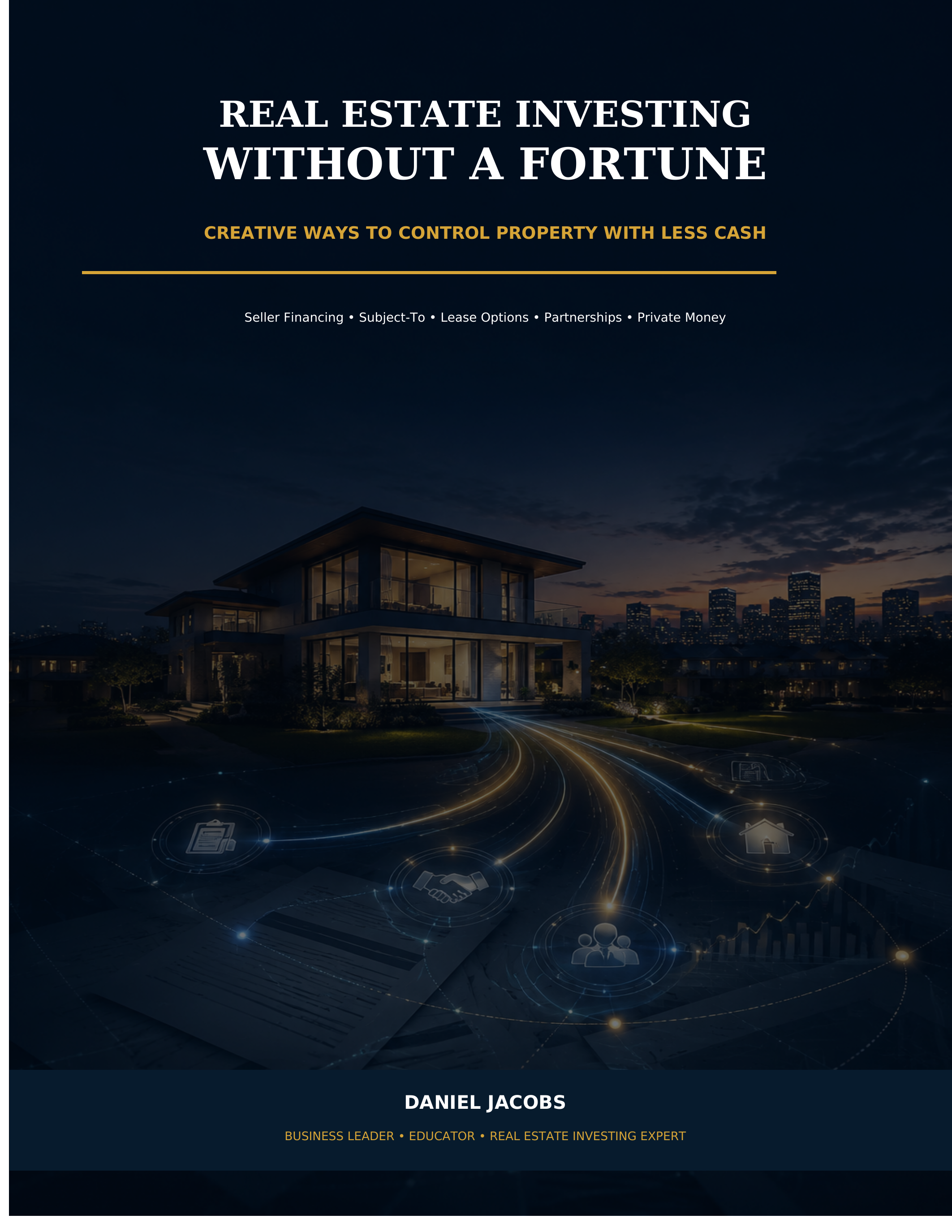 Real Estate Investing Without a Fortune creative financing book by Daniel Jacobs
