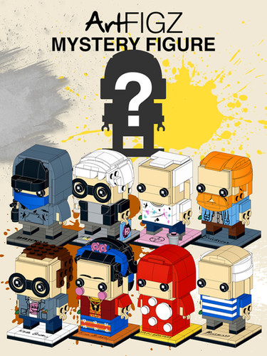 Mystery Artfig Blind Bag Artist Figure Lego Set By Little Big Art