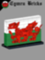 Thumbnail: Welsh Flag LEGO Set by Cymru Bricks