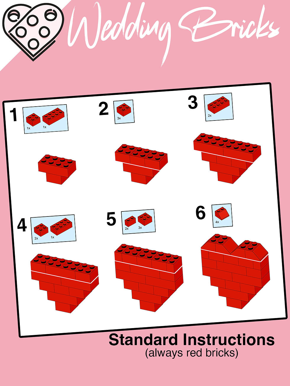 Thumbnail: Buildable Brick Hearts