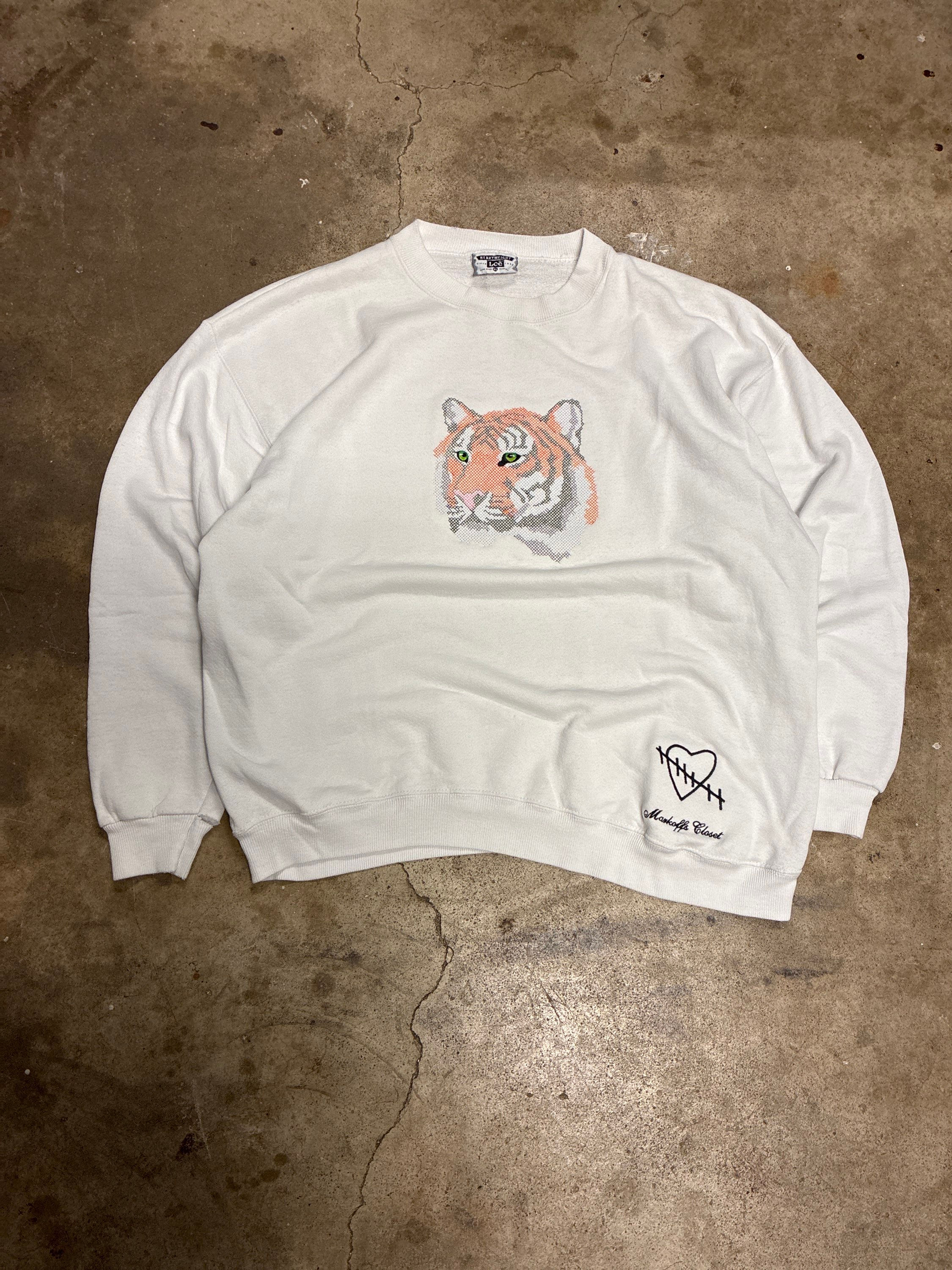 Vintage 90’s Lee Thread Legends Bengal Tiger Crewneck 