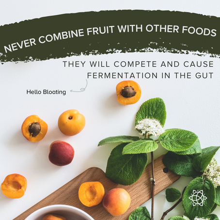 Never Combine Fruit With Other Foods
