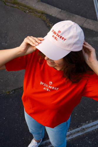[aeae] SS25 WEB LOGO T-SHIRTS [STRAWBERRY]★数完売間近★ WEBLOGOT-SHIRTS_STRAWBERRY_3.