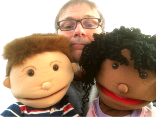 Weekly live puppet show