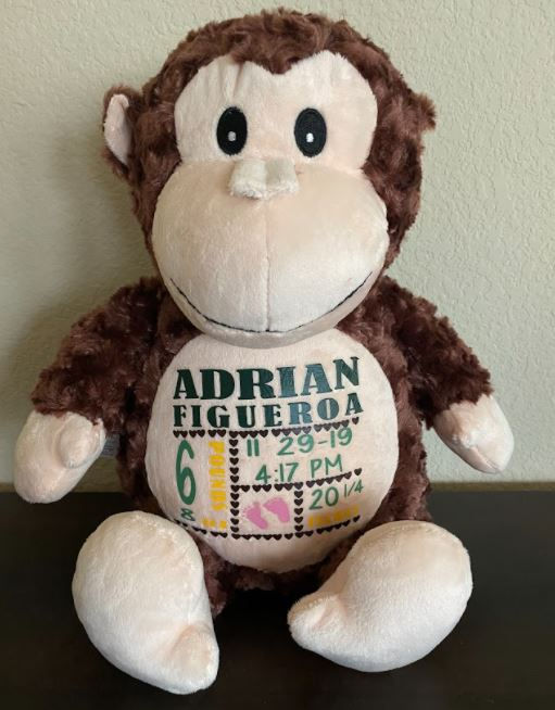 Thumbnail: Birth Announcement Monkey (Chimp)