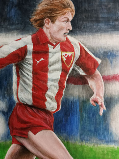 Robert Prosinečki, Acrilico su tela