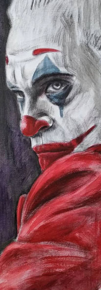 Quadro Joker Acrilico su tela