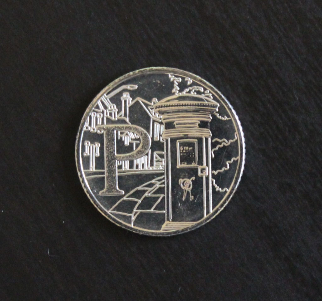 2018 Letter P Alphabet 10p - UNC