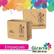 Empaques, Bolsas de papel, cajas de cartón, cajas para alimentos - Girarte