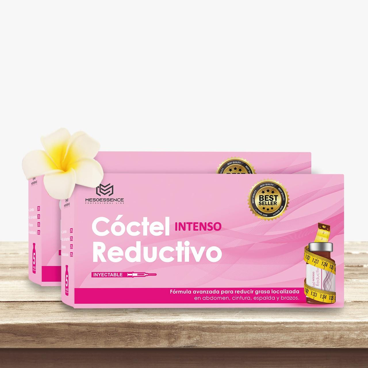 2 cajas Cóctel reductivo intenso - 10 viales 10 ml c/u