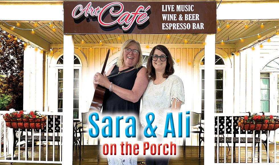 Sara & Ali on the Porch