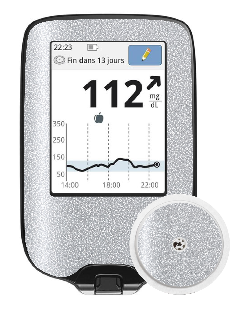 Freestyle Libre - Paillettes Silver