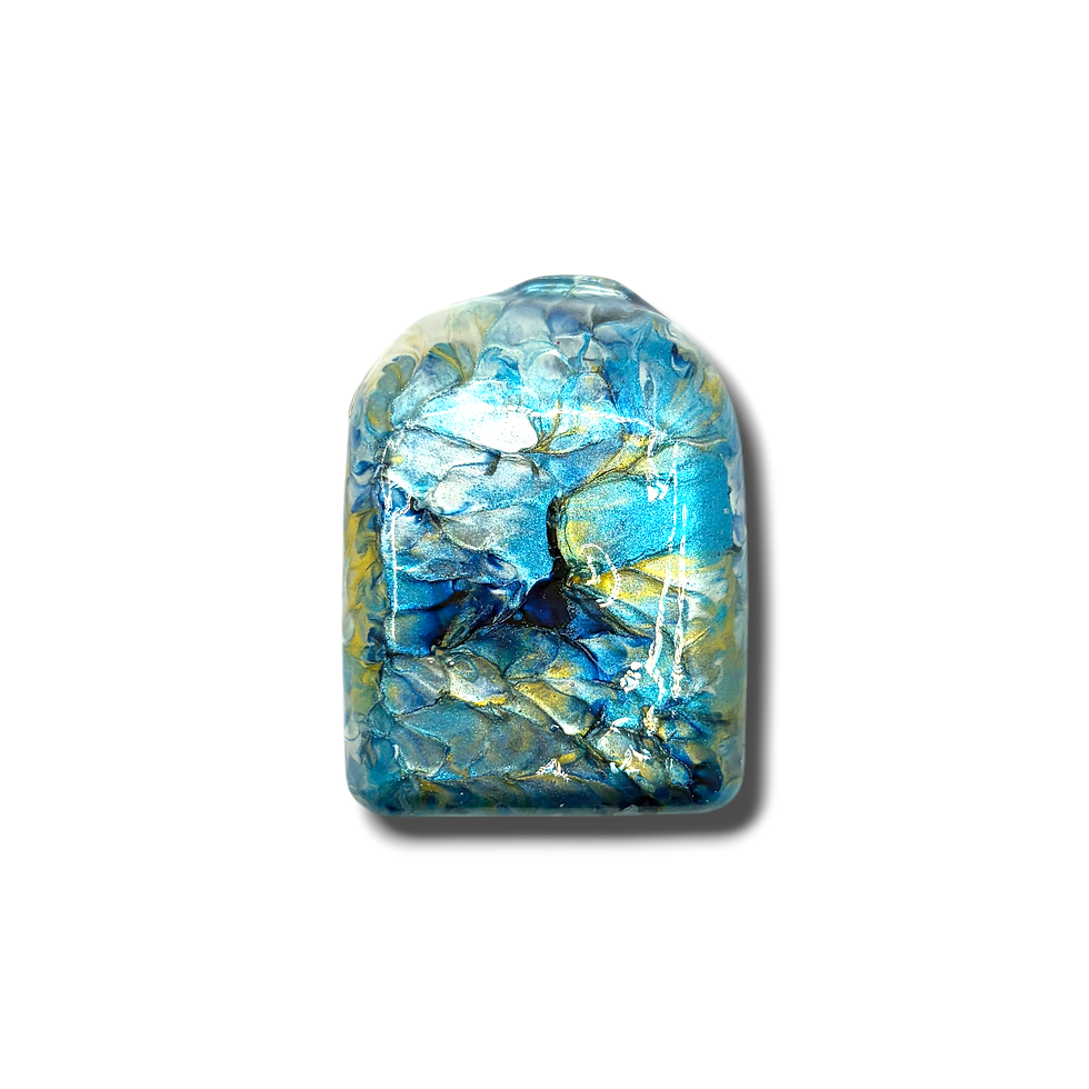 Thumbnail: Coque POD Marbrée - Grand Bleu