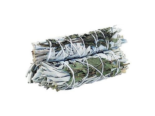 Smudge Stick - White Sage & Rosemary 10cm (Pk of 3)