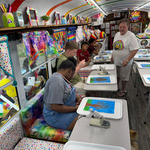 Colorful Bus Crafting