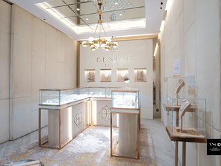 Bening Luxury - New Store jewelry riser development