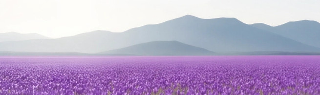 Campo Plantacion Azáfran Montañas