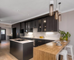 Bold, Black Kitchen Make-over
