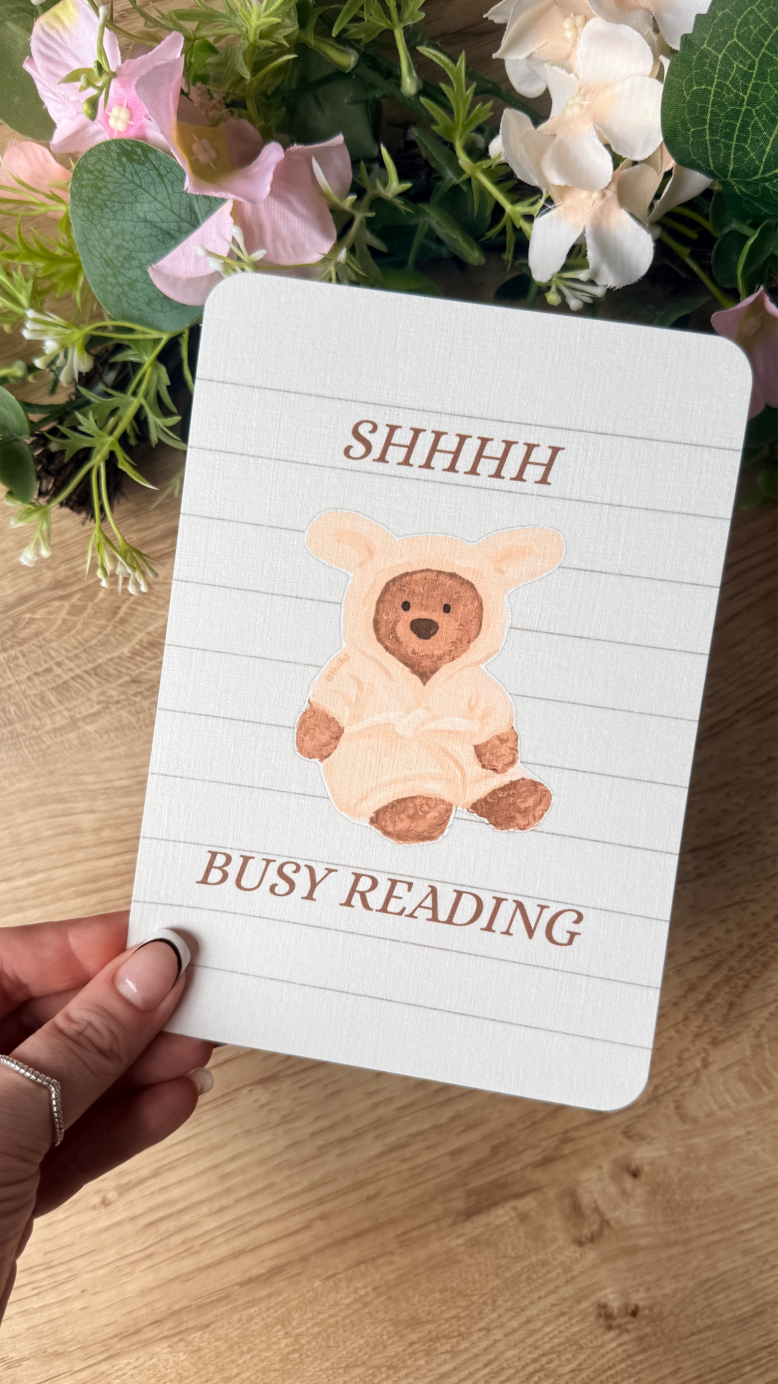 Teddy Bear Kindle Insert
