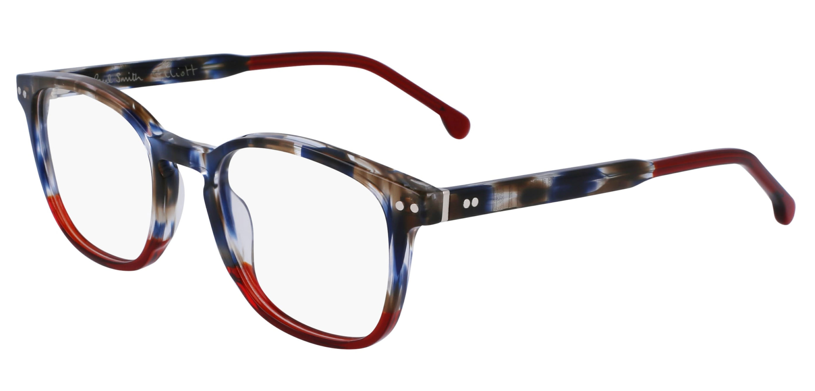 Paul Smith PSOP05951 ELLIOT Blue Cloudy Havana