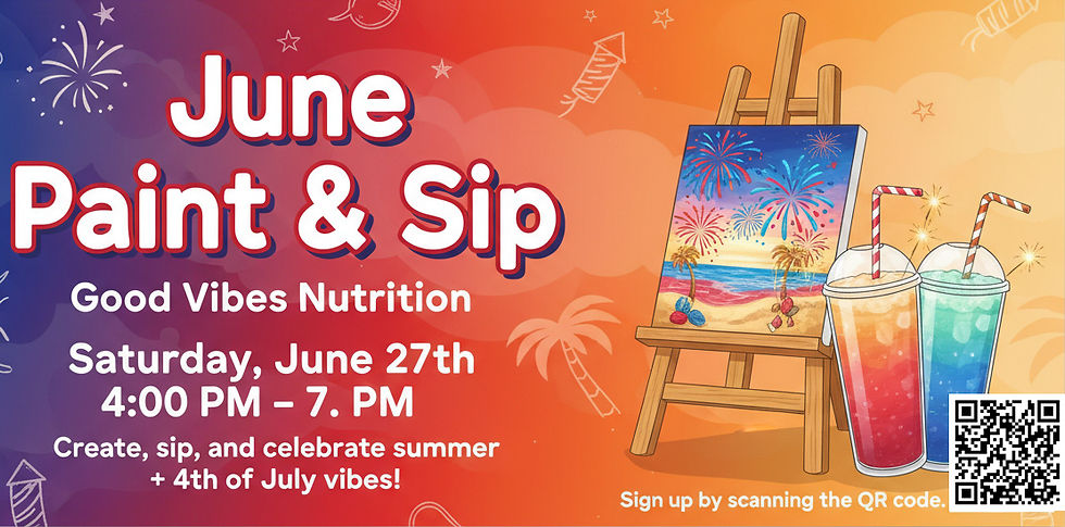 June Sip & Paint Night!