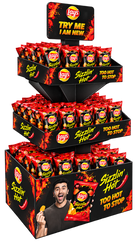 Lay’s Sizzlin’ Hot tiered island display
