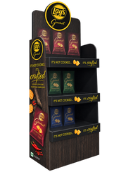 Lay’s Gourmet floor standing display