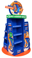 Horlicks Superfoods multi-sided island display