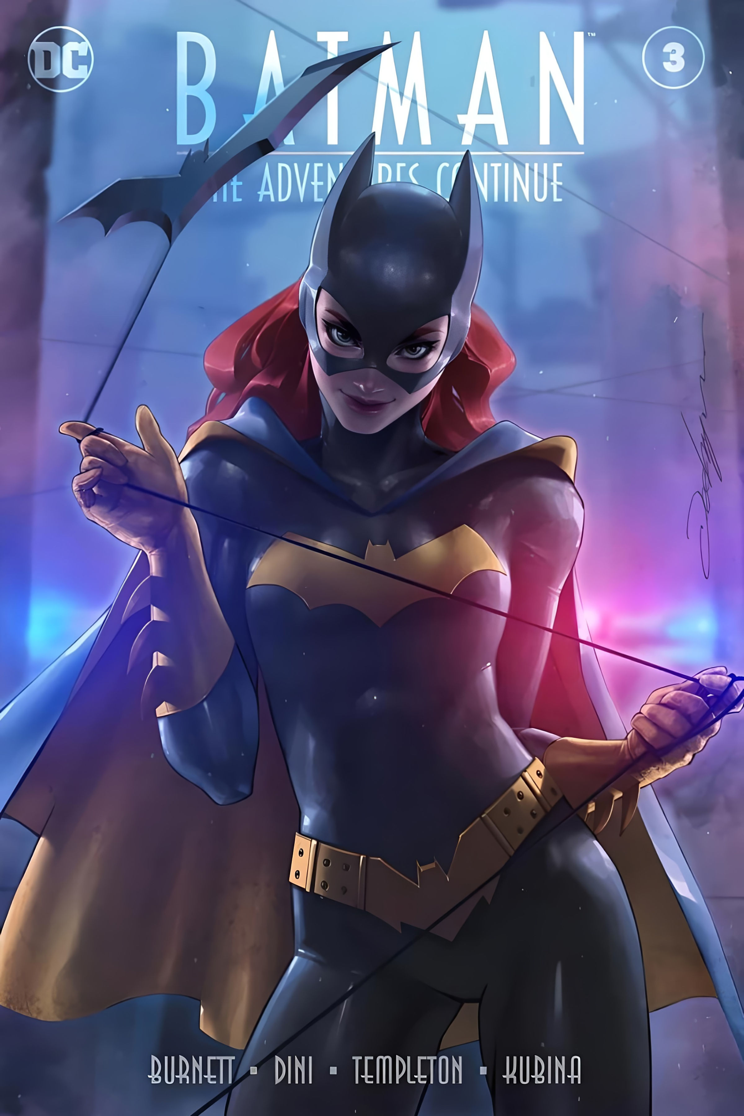 Batgirl Vinyl Coated Canvas Poster 24 x 36 inches