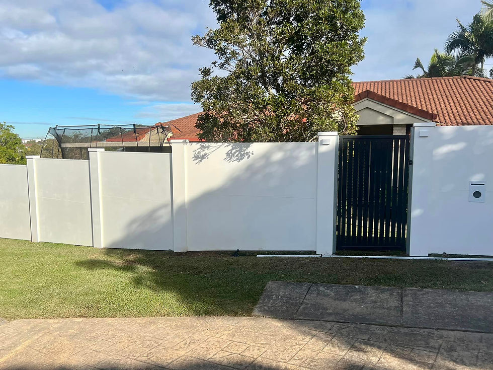 Modular with ali slat gates