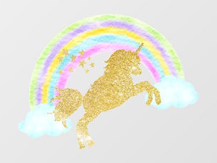 Top 5! Gold Unicorn Girls Kids Room Vinyl Wall Decal