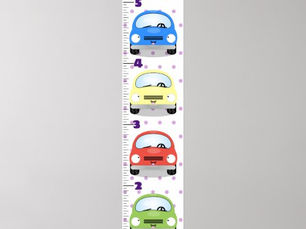 Best Deals! Cute car cartoon illustration growth chart