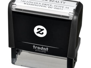 Big Deals! Simple Elegant Business Return Address Self-inking Stamp