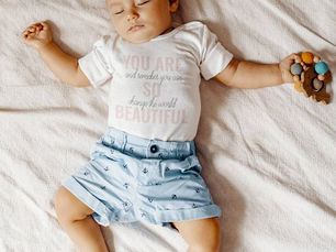 Big Deals! Inspiration You Are So Beautiful Positive Quote Baby Bodysuit