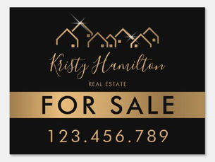 Hot Deals! professional real estate realtor add photo QR code Sign