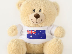 Best Deals! Patriotic Teddy Bear flag of Australia