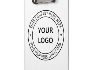 Best Deals! Custom Business Logo and Text Company Clipboard