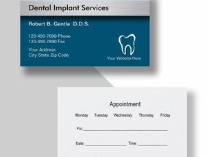 Best Deals! Dental Implants Business Cards