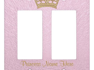 Best Deals! Princess, Girls Double Rocker Light Switch Plate