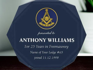 Hot Deals! Past Master Freemasonry Freemason Masonic Acrylic Award