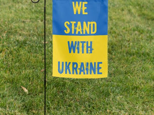 Hot Review! Ukrainian Stand With Ukraine Bicolor Garden Flag