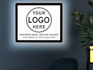 Top 10! Business Logo Modern Advertising Promotional LED Sign