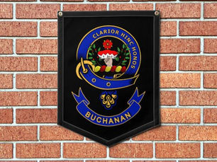 Top 10! Buchanan Clan Badge Banner Pennant