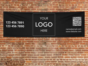 Top 5! Logo QR Code Modern Banner