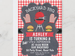 Best Price! Children's BBQ Birthday Invitation